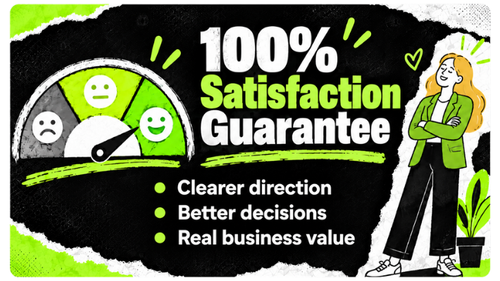 Satisfaction guarantee